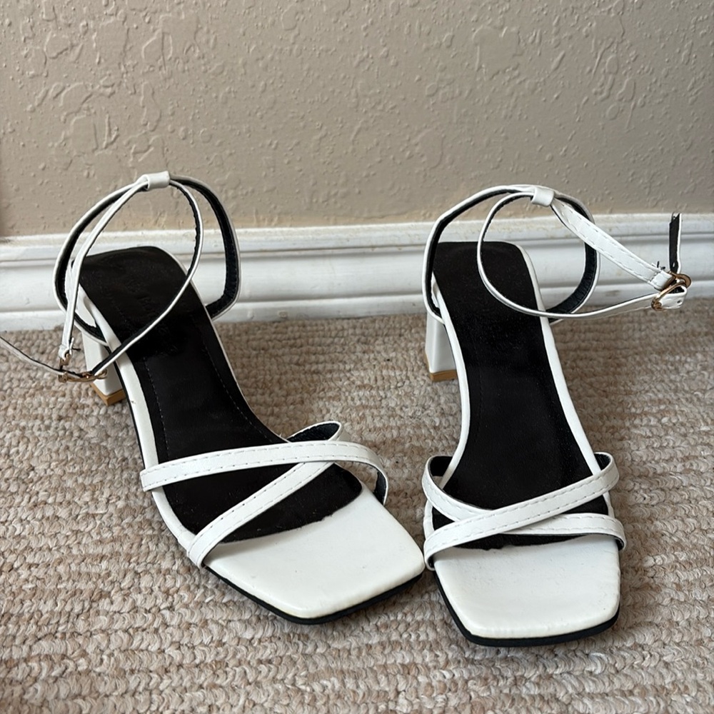 heeled sandals